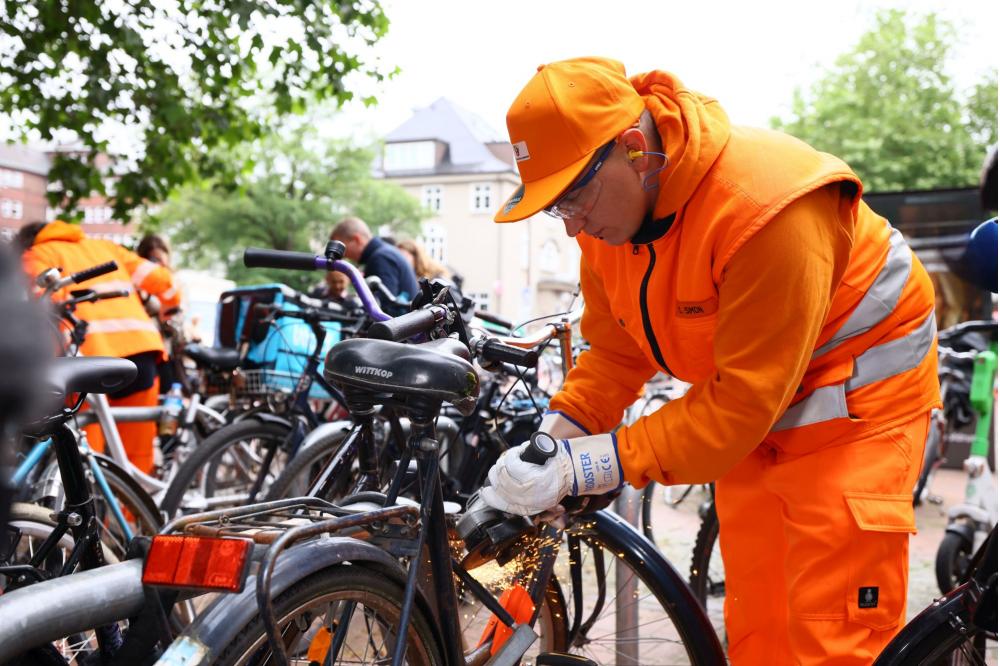 Fahrradleichen geht es an den Kragen